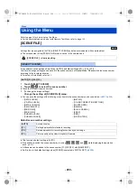 Preview for 200 page of Panasonic AG-UMR20E Operating Instructions Manual