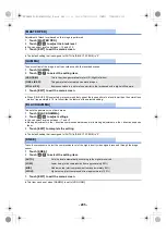 Preview for 205 page of Panasonic AG-UMR20E Operating Instructions Manual