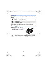 Предварительный просмотр 37 страницы Panasonic AG-UX90 Operating Instructions Manual