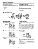 Предварительный просмотр 4 страницы Panasonic AG-VF5 Operating Instructions Manual