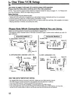 Предварительный просмотр 12 страницы Panasonic AG1680 - VCR- PLUS Operating Instructions Manual