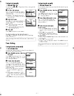 Preview for 8 page of Panasonic AG3200 Operating Instructions Manual