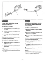 Предварительный просмотр 14 страницы Panasonic AG456UP - CAMCORDER Operating Instructions Manual