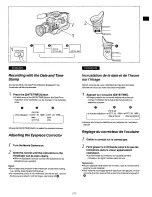 Предварительный просмотр 17 страницы Panasonic AG456UP - CAMCORDER Operating Instructions Manual