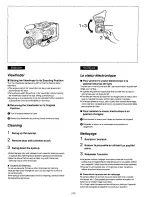 Предварительный просмотр 18 страницы Panasonic AG456UP - CAMCORDER Operating Instructions Manual