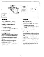 Предварительный просмотр 22 страницы Panasonic AG456UP - CAMCORDER Operating Instructions Manual