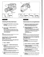 Предварительный просмотр 26 страницы Panasonic AG456UP - CAMCORDER Operating Instructions Manual