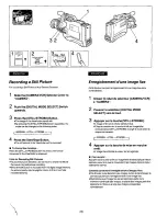 Предварительный просмотр 28 страницы Panasonic AG456UP - CAMCORDER Operating Instructions Manual