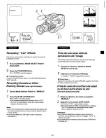 Предварительный просмотр 33 страницы Panasonic AG456UP - CAMCORDER Operating Instructions Manual