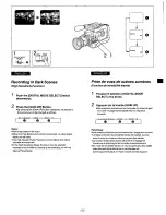 Предварительный просмотр 35 страницы Panasonic AG456UP - CAMCORDER Operating Instructions Manual