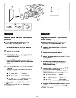 Предварительный просмотр 42 страницы Panasonic AG456UP - CAMCORDER Operating Instructions Manual