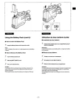 Предварительный просмотр 85 страницы Panasonic AG456UP - CAMCORDER Operating Instructions Manual