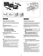 Предварительный просмотр 102 страницы Panasonic AG456UP - CAMCORDER Operating Instructions Manual