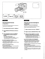 Предварительный просмотр 106 страницы Panasonic AG456UP - CAMCORDER Operating Instructions Manual