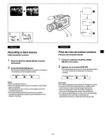 Предварительный просмотр 107 страницы Panasonic AG456UP - CAMCORDER Operating Instructions Manual