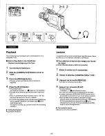 Предварительный просмотр 120 страницы Panasonic AG456UP - CAMCORDER Operating Instructions Manual