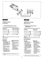 Предварительный просмотр 124 страницы Panasonic AG456UP - CAMCORDER Operating Instructions Manual