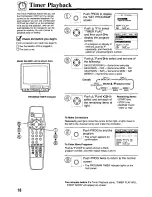 Preview for 18 page of Panasonic AG513C - COMBINATION VCR Operating Instructions Manual