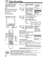 Preview for 20 page of Panasonic AG513C - COMBINATION VCR Operating Instructions Manual