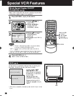 Preview for 28 page of Panasonic AG513F - COMBINATION VCR/TV Operating Instructions Manual