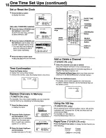 Предварительный просмотр 10 страницы Panasonic AG520B - MONITOR - VCR COMBO Operating Instructions Manual