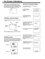 Предварительный просмотр 12 страницы Panasonic AG520B - MONITOR - VCR COMBO Operating Instructions Manual