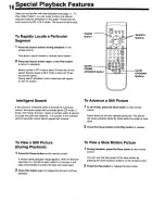 Предварительный просмотр 16 страницы Panasonic AG520B - MONITOR - VCR COMBO Operating Instructions Manual