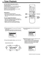 Предварительный просмотр 18 страницы Panasonic AG520B - MONITOR - VCR COMBO Operating Instructions Manual