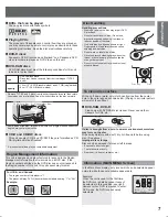 Preview for 7 page of Panasonic AG520VDH - COMB. DVD/VCR/TV Operating Instructions Manual