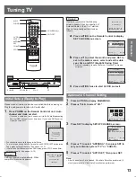 Preview for 13 page of Panasonic AG520VDH - COMB. DVD/VCR/TV Operating Instructions Manual