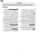 Preview for 2 page of Panasonic AG520VDH - COMB. DVD/VCR/TV Service Manual