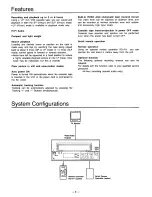 Preview for 3 page of Panasonic AG5210P - HI-FI VIDEO RECORDER Operating Instructions Manual