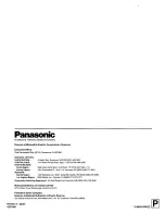 Preview for 16 page of Panasonic AG5210P - HI-FI VIDEO RECORDER Operating Instructions Manual