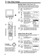 Предварительный просмотр 8 страницы Panasonic AG527C - COMBINATION VCR Operating Instructions Manual