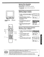 Предварительный просмотр 23 страницы Panasonic AG527C - COMBINATION VCR Operating Instructions Manual