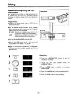 Предварительный просмотр 23 страницы Panasonic AG5710 - SVHS Operating Instructions Manual