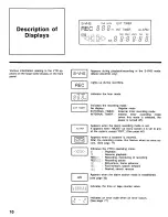 Preview for 10 page of Panasonic AG6040P - TIME LAPSE Operating Instructions Manual