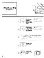 Предварительный просмотр 62 страницы Panasonic AG6040P - TIME LAPSE Operating Instructions Manual