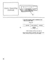 Предварительный просмотр 22 страницы Panasonic AG6540 - TIME LAPSE VCR Operating Instructions Manual