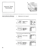 Предварительный просмотр 24 страницы Panasonic AG6540 - TIME LAPSE VCR Operating Instructions Manual