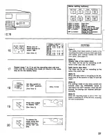 Предварительный просмотр 27 страницы Panasonic AG6540 - TIME LAPSE VCR Operating Instructions Manual