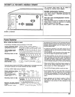 Предварительный просмотр 77 страницы Panasonic AG6540 - TIME LAPSE VCR Operating Instructions Manual