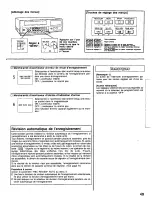 Предварительный просмотр 131 страницы Panasonic AG6540 - TIME LAPSE VCR Operating Instructions Manual