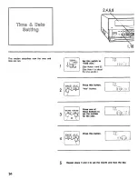 Предварительный просмотр 34 страницы Panasonic AG6540P - TIME LAPSE RECORDER Operating Instructions Manual