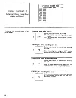 Предварительный просмотр 50 страницы Panasonic AG6540P - TIME LAPSE RECORDER Operating Instructions Manual