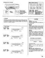 Предварительный просмотр 53 страницы Panasonic AG6540P - TIME LAPSE RECORDER Operating Instructions Manual