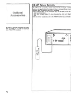 Предварительный просмотр 76 страницы Panasonic AG6540P - TIME LAPSE RECORDER Operating Instructions Manual