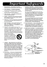 Preview for 3 page of Panasonic AG710P - VCR/BRC Operating Instructions Manual