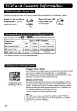 Preview for 14 page of Panasonic AG710P - VCR/BRC Operating Instructions Manual