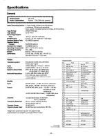 Preview for 25 page of Panasonic AG7450 - VCR DOCKABLE Operating Instructions Manual